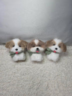 Personalised Chenille Pet Keyring - Handmade by Lucky Fosil Friends