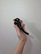 Crested Gecko (Black) - Handmade by Lucky Fosil Friends